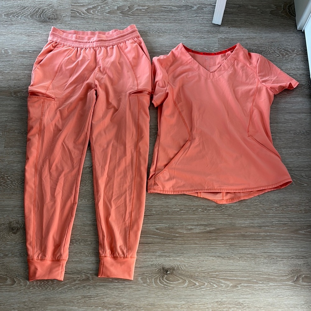 Women's Coral Activewear Set